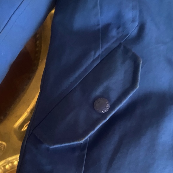 GAP Kids Blue Expedition Parka with Faux Fur Trim - Picture 10 of 14